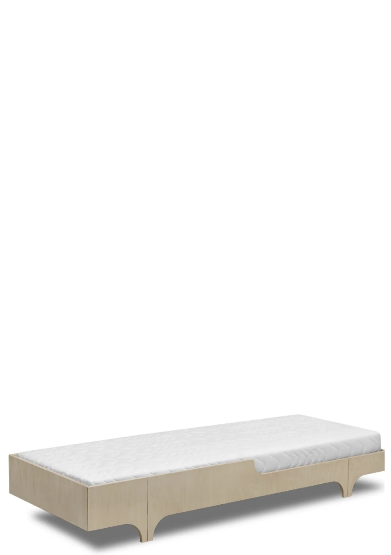 A75 Jugendbett Natural 200 x 75 cm