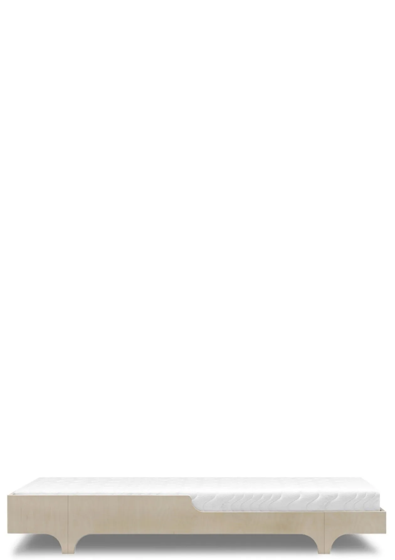 A75 Jugendbett Natural 200 x 75 cm