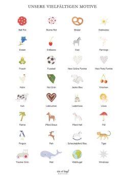 Ablagebox weiß handbemalt