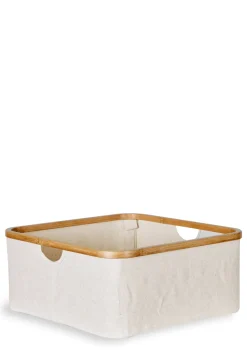 Aufbewahrungskorb 'Kyo' Beige Natural