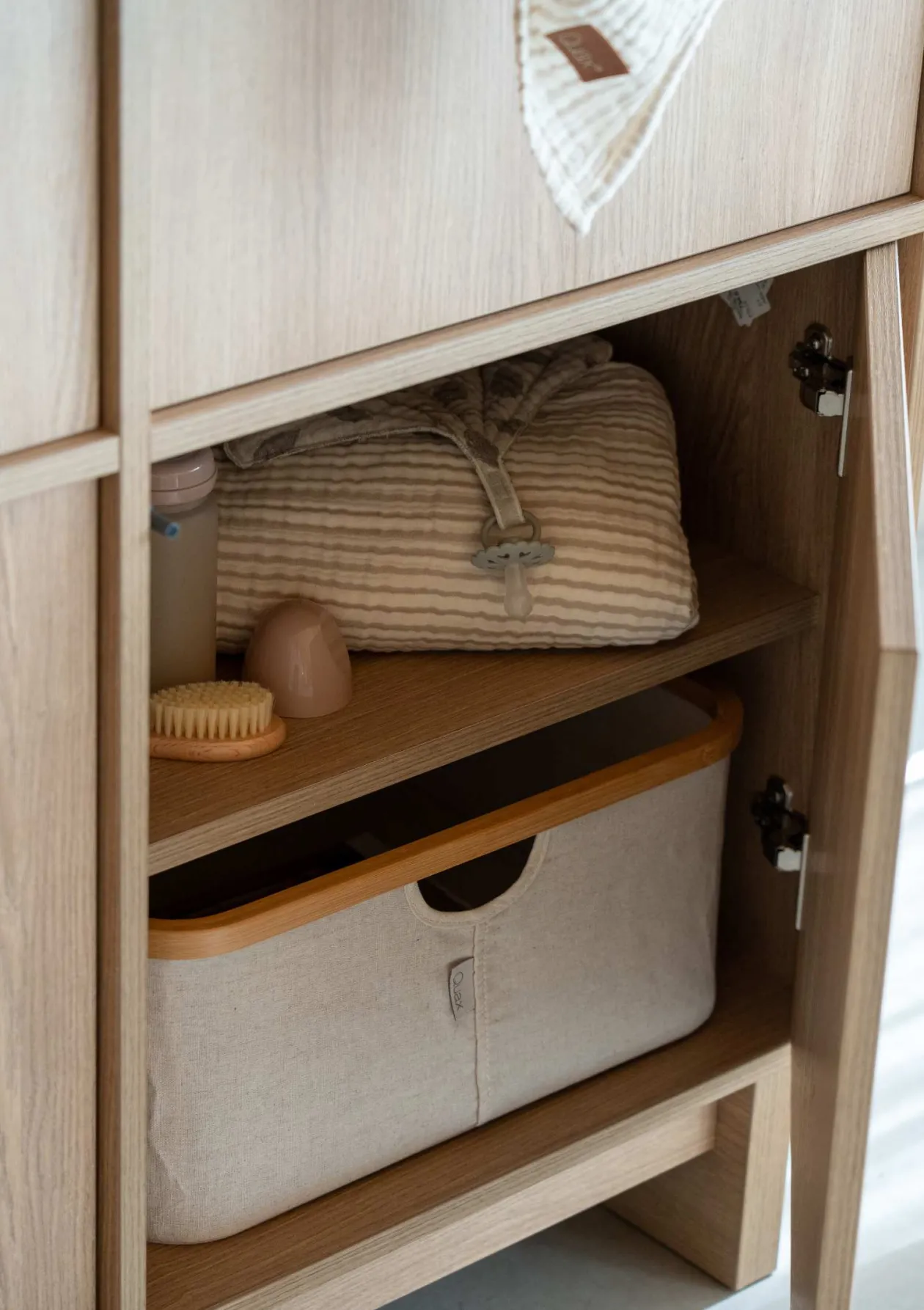 Aufbewahrungskorb 'Kyo' Beige Natural