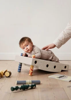 Baby Activity Set 10-teilig Sand Grey / Honey Yellow