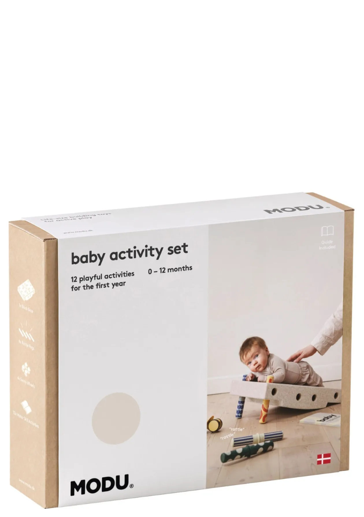 Baby Activity Set 10-teilig Sand Grey / Honey Yellow