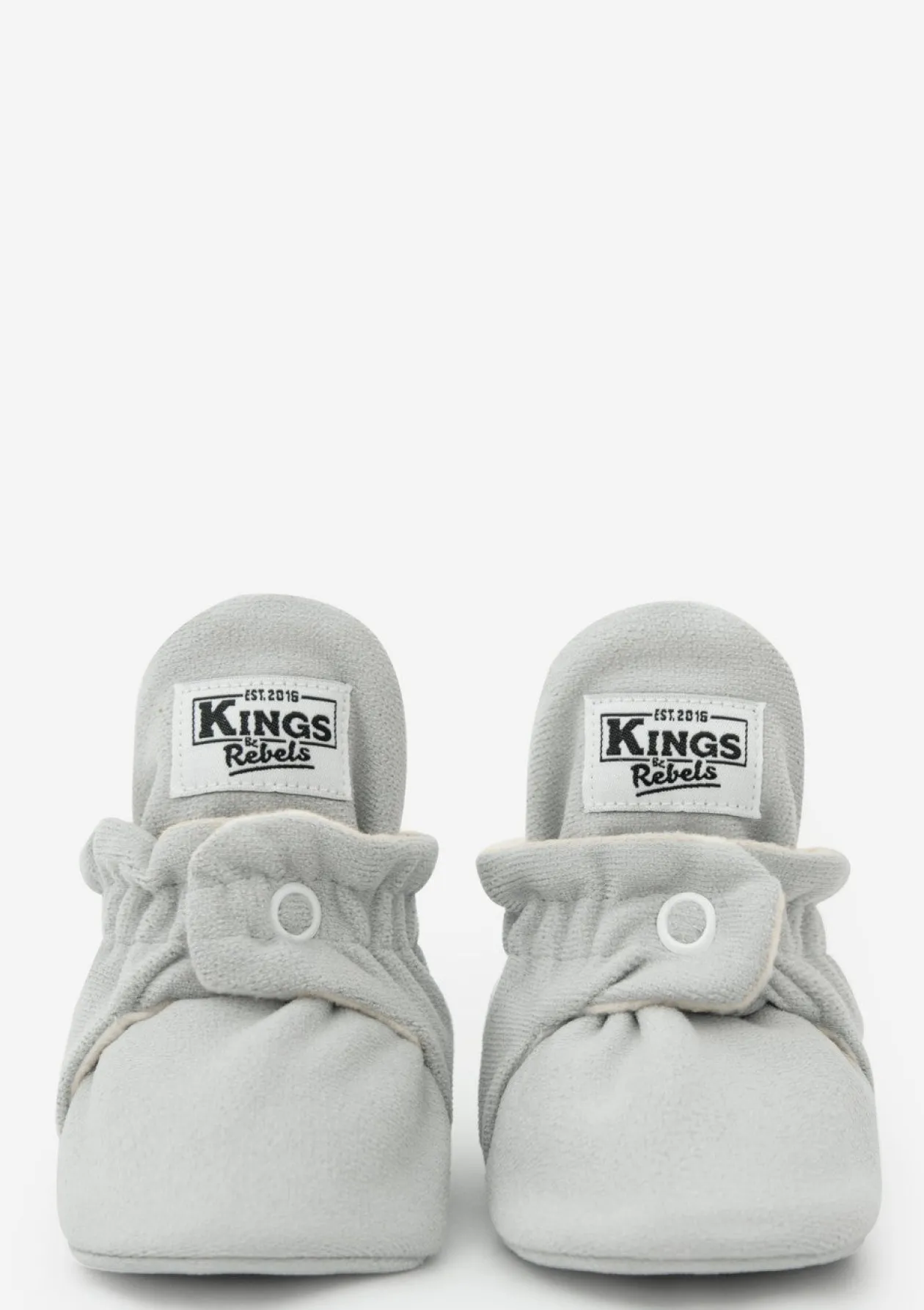 Baby Booties Gamuza Grey