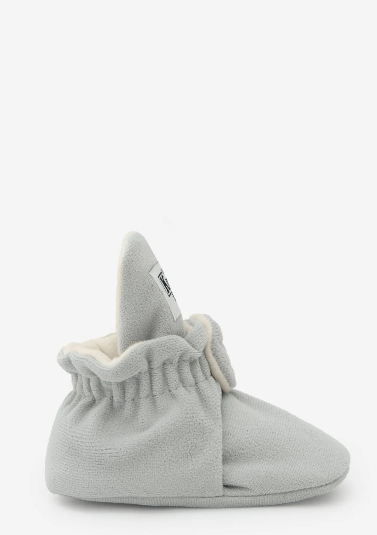 Baby Booties Gamuza Grey