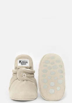 Baby Booties Gamuza Ivory