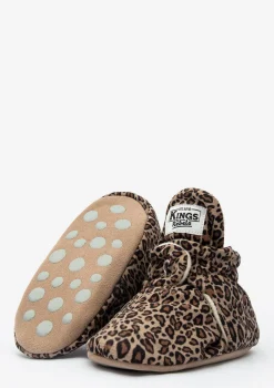 Baby Booties Gamuza Leo