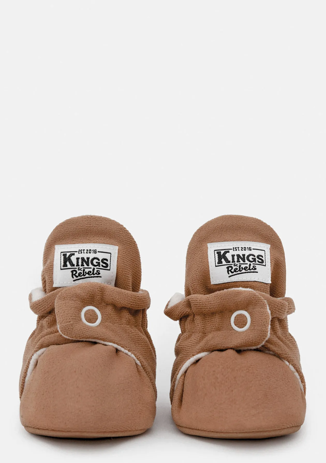 Baby Booties Gamuza Mocha