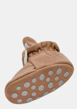 Baby Booties Gamuza Mocha