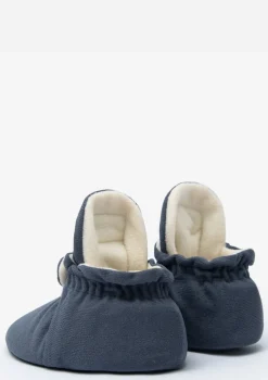 Baby Booties Gamuza Night Blue