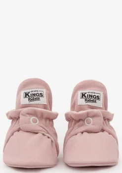 Baby Booties Gamuza Rosewood