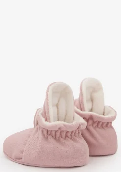Baby Booties Gamuza Rosewood