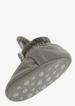 Baby Booties Gamuza Stone
