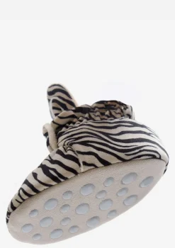 Baby Booties Gamuza Zebra