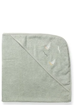 Baby Kapuzenhandtuch 'Petal' Sailboats