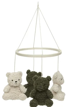 Baby Mobile 'Teddy Bear' Leaf Green