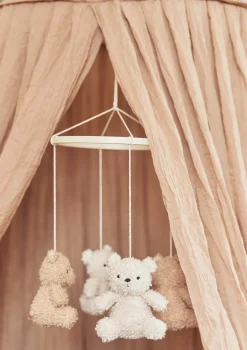 Baby Mobile 'Teddy Bear' Natural Biscuit