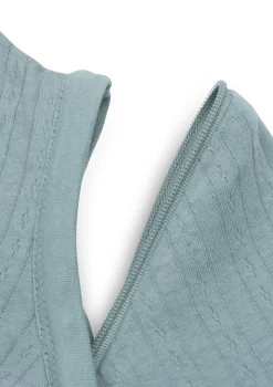 Baby Schlafsack 'Ajour' mit abnehmbaren Ärmeln TOG 0,5-1,0 Sea Green