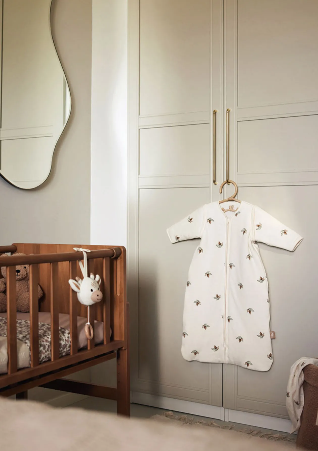 Baby Schlafsack mit abnehmbaren Ärmeln TOG 2,0-3,0 Rosehip