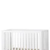 Babybett 'ANTON' weiß 120 x 60 cm