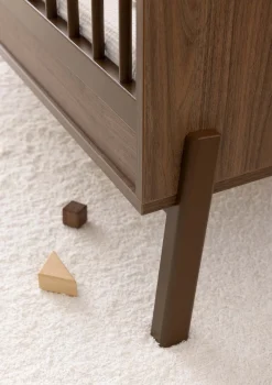 Babybett 'Ashi' Chestnut 120 x 60 cm