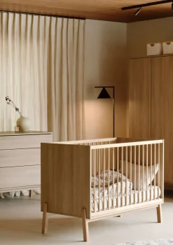 Babybett 'Ashi' Honey Ash 120 x 60 cm