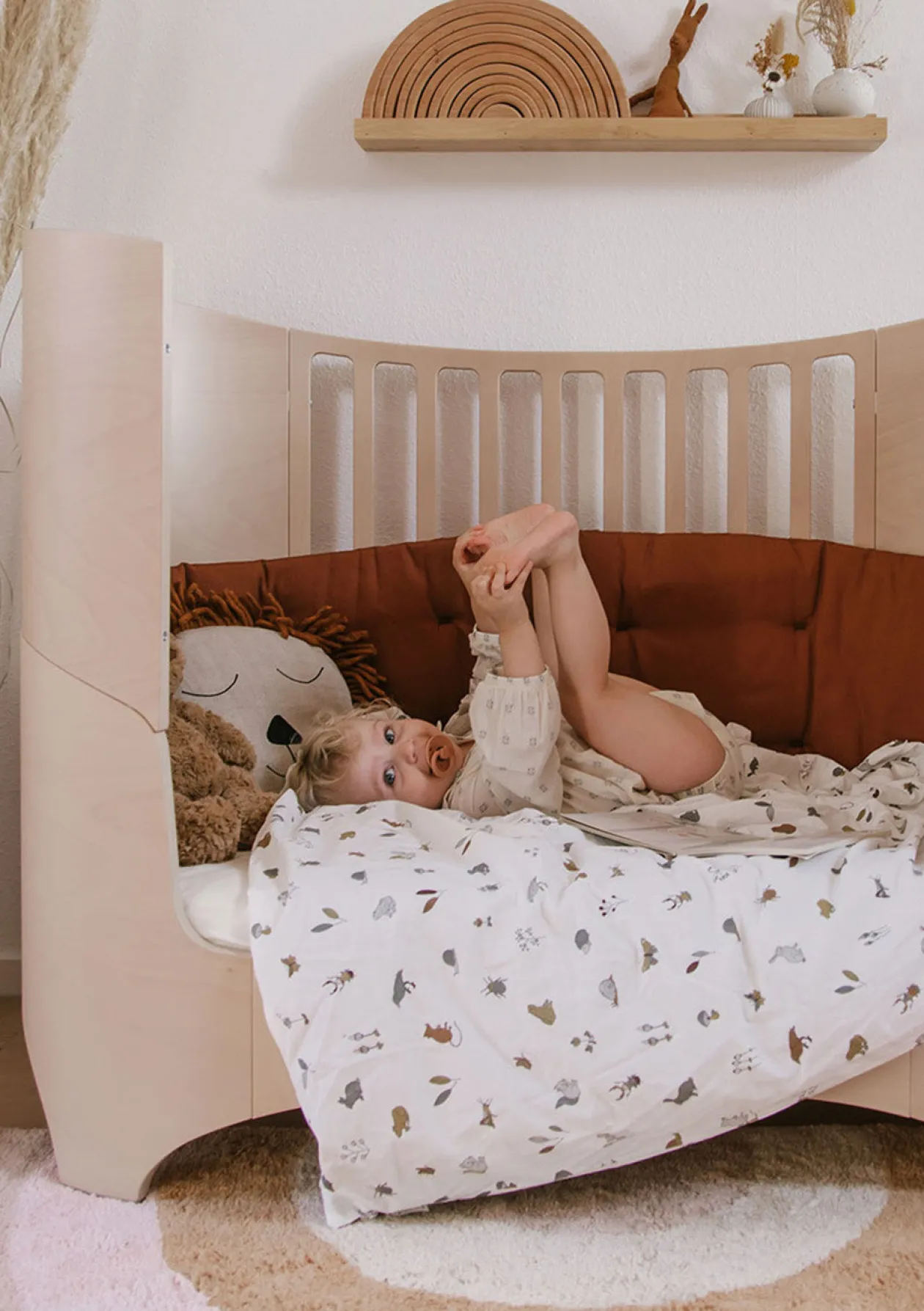 Babybett 'Classic' Whitewash 120 x 70 cm