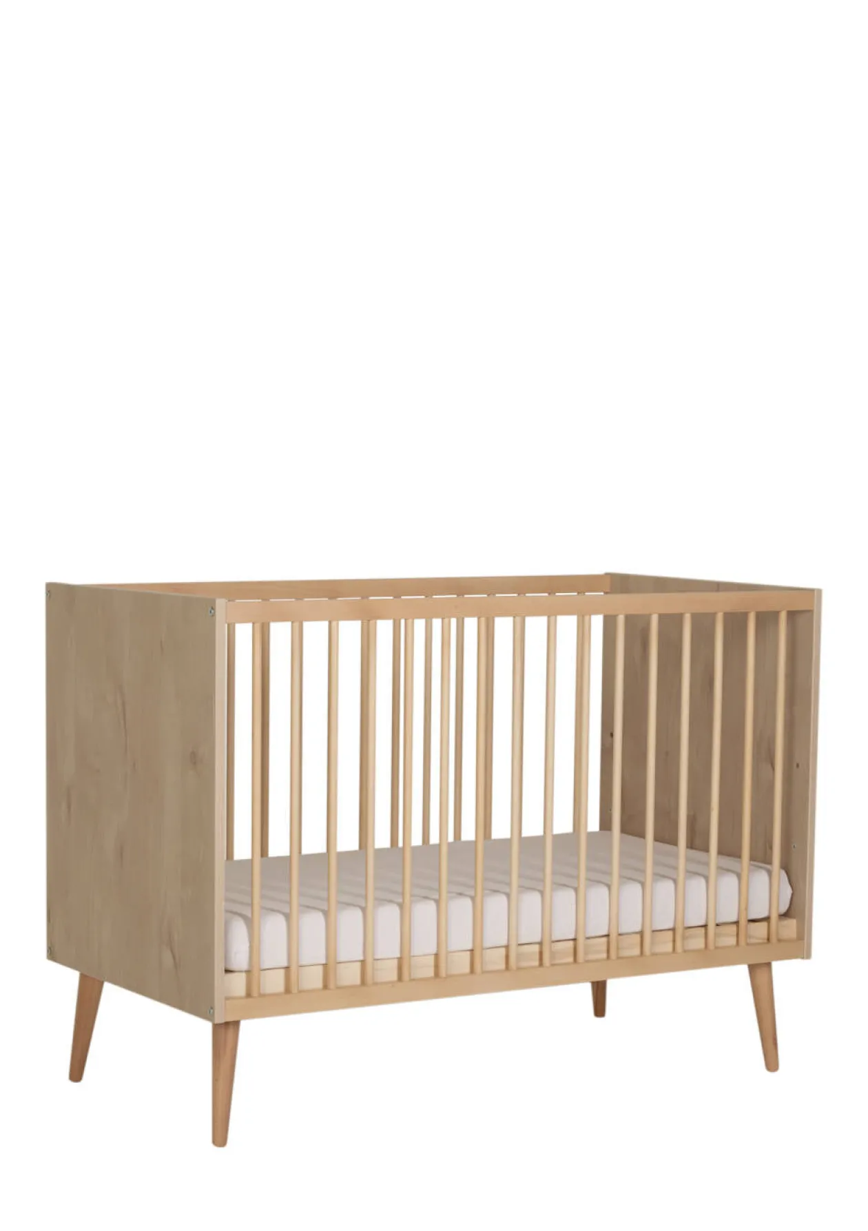 Babybett 'Cocoon' Natural Oak 120 x 60 cm