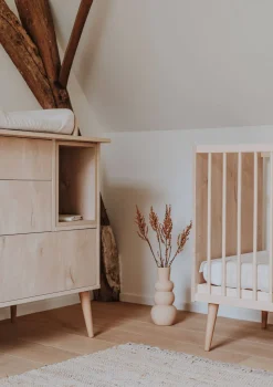 Babybett 'Cocoon' Natural Oak 120 x 60 cm