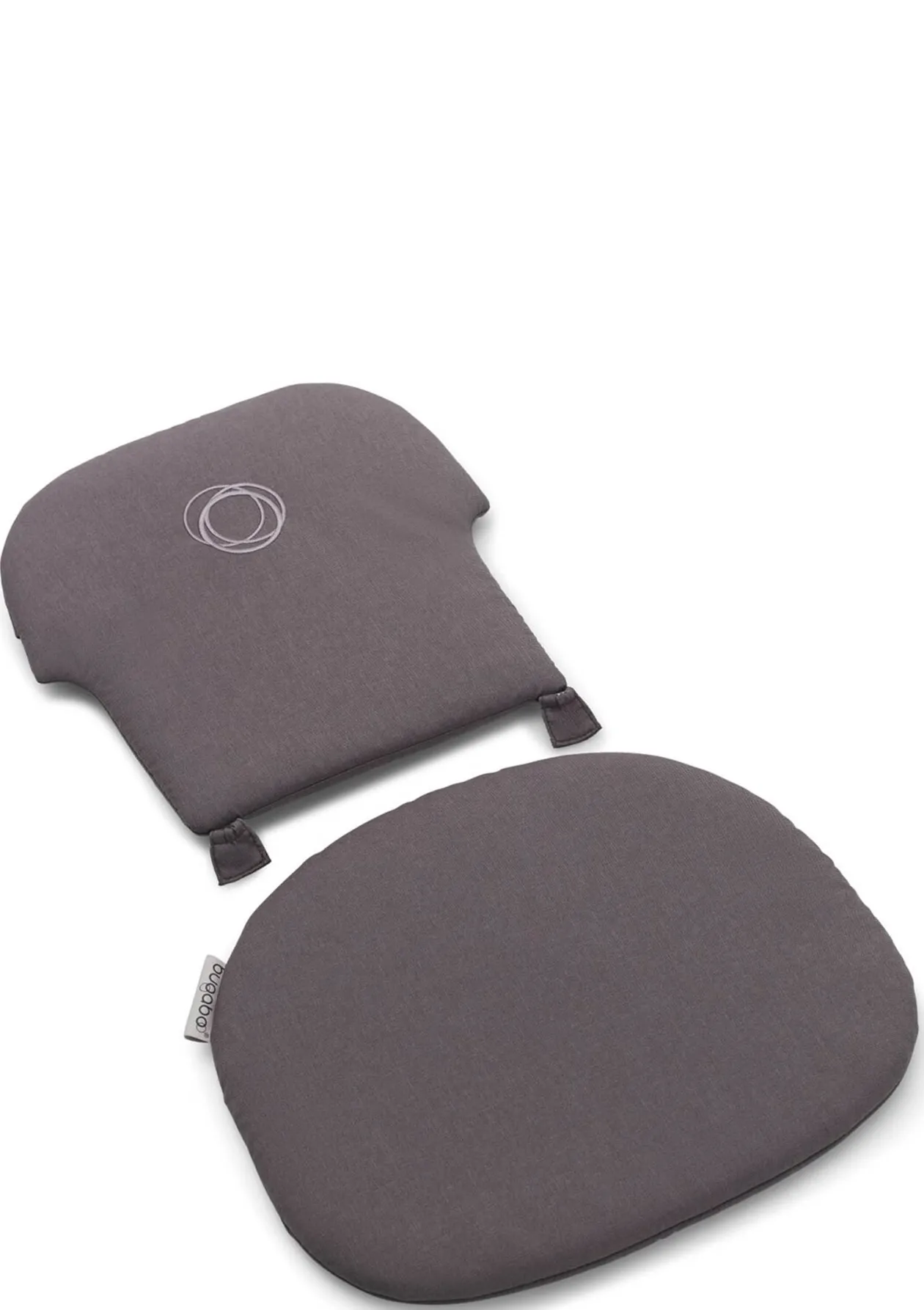 Babykissen Set für 'Giraffe' stürmisches Grau