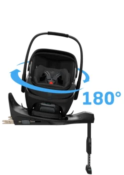 Babyschale 'Coral Slide Pro' Onyx Black