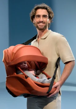 Babyschale 'Coral Slide Pro' Copper Terra