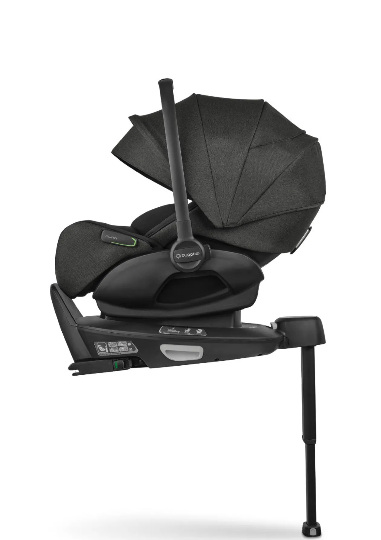 Babyschale 'Otter by Nuna' Mineral Washed Black