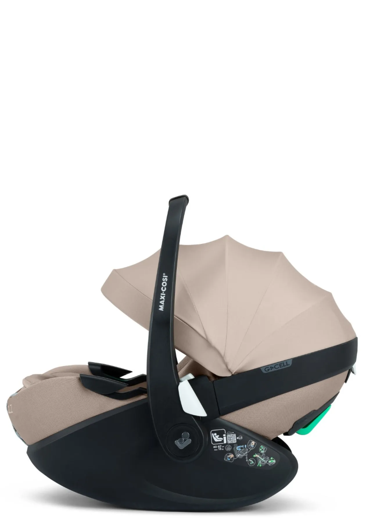 Babyschale 'Pebble 360 Pro 2' Sandy Taupe by Maxi Cosi