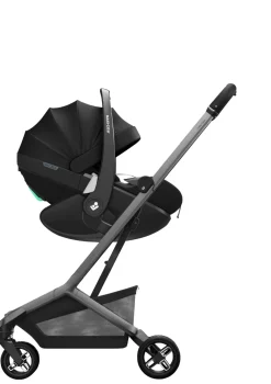 Babyschalen-Adapter für Kinderwagen 'Fame Cabin' black