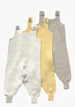 Babystrampler Reiskornoptik beige