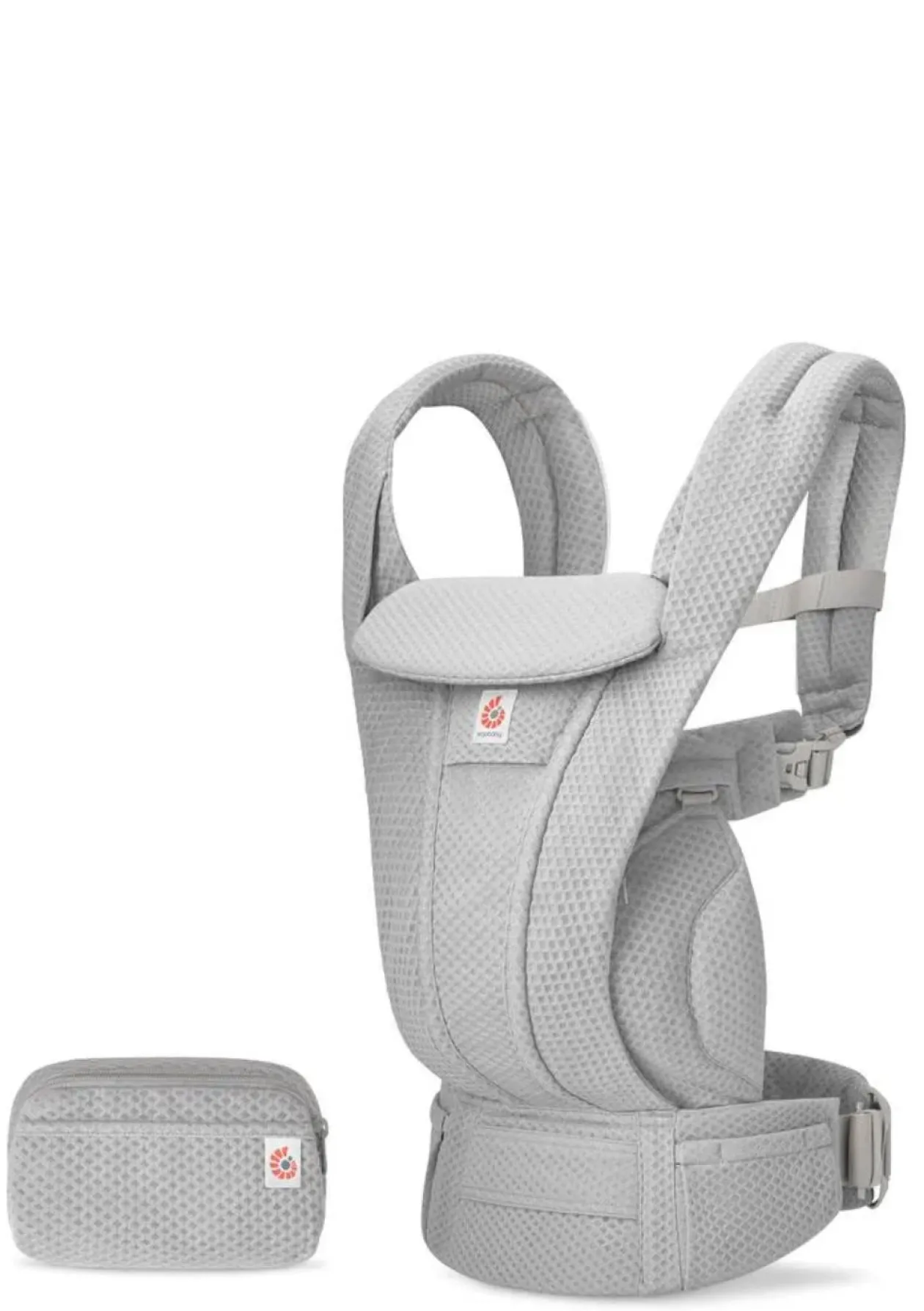 Babytrage 'Omni Deluxe' Mesh Pearl Grey