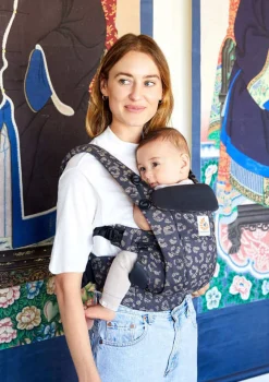 Babytrage 'Omni Dream' Black Leopard