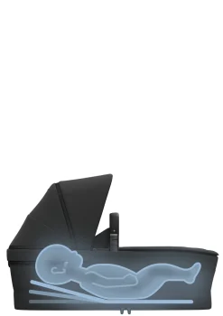 Babywanne 'Cabin' Black Onyx