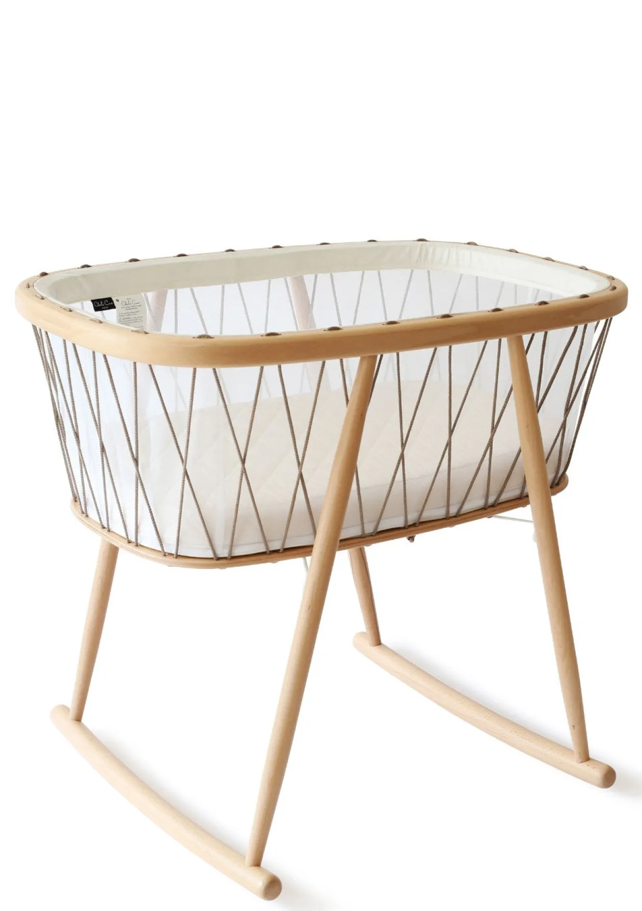 Babywiege 'Kumi' Hazelnut 68 x 40 cm