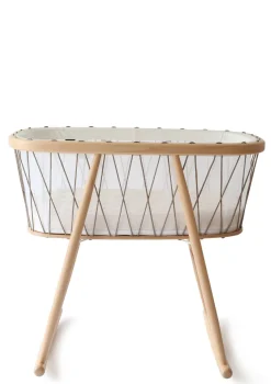 Babywiege 'Kumi' Hazelnut 68 x 40 cm