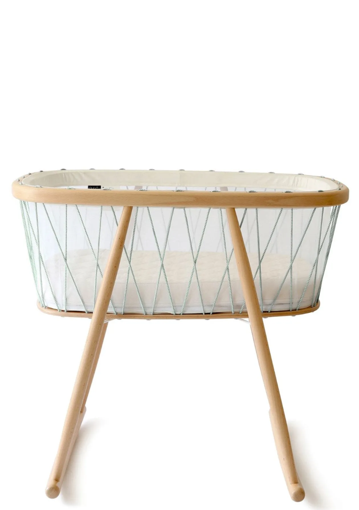 Babywiege 'Kumi' Lichen 68 x 40 cm