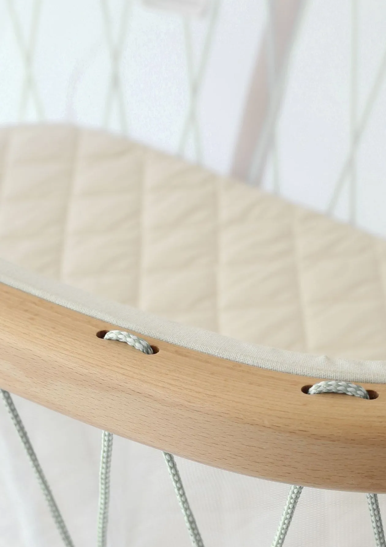 Babywiege 'Kumi' Lichen 68 x 40 cm