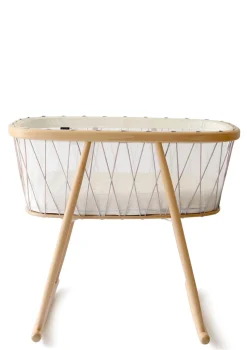 Babywiege 'Kumi' Rosenholz 68 x 40 cm