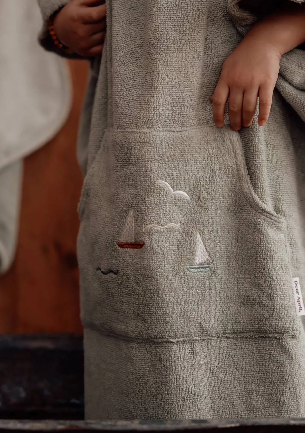 Badeponcho 'Puk' Sailboats