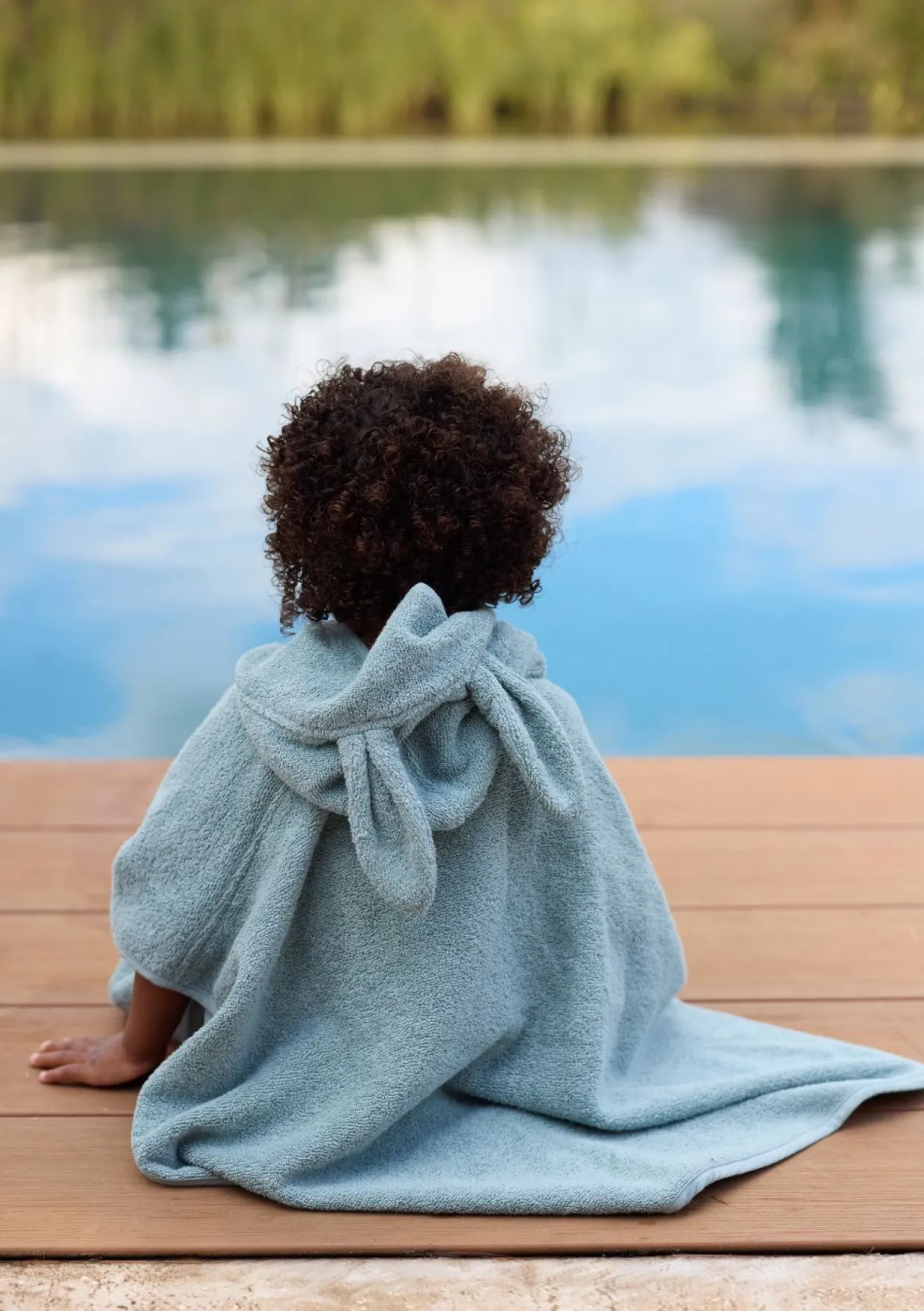 Badeponcho Sea Green