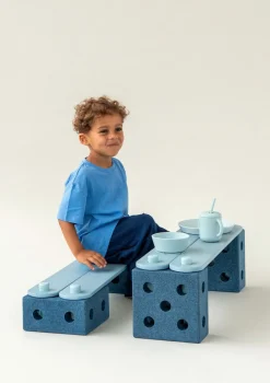 Balance Track-Set 17-teilig Deep Blue/ Sky Blue