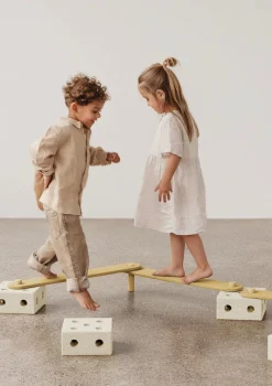 Balance Track-Set 17-teilig Sand Grey / Honey Yellow