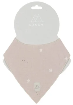 Bandana Lätzchen 'Bird' uni natural