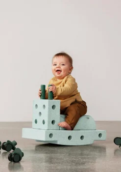 Bauspielzeug 'Curiosity-Set' 14-teilig Ocean Mint / Forest Green